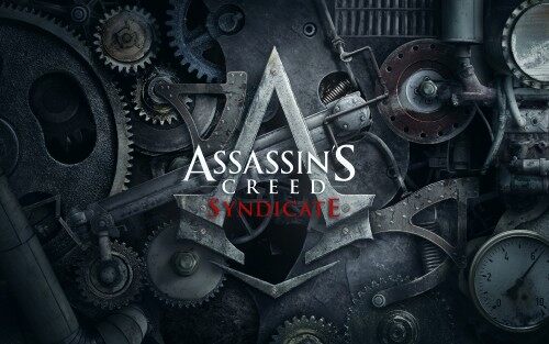 assassins creed syndicate 4k logo wallpaper 3840x2160