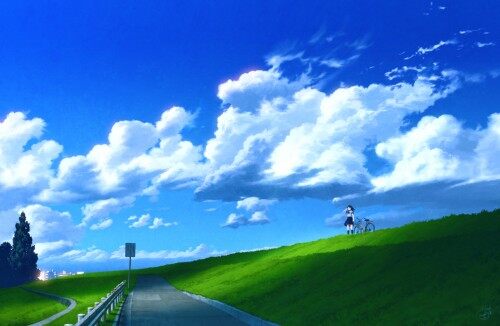 Konachan.com---200454-bicycle-clouds-grass-kneehighs-landscape-original-scenic-seifuku-sky-technoheart-tree9123fa53847fd8ac15e75fe0f666f42e.jpg