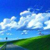 Konachan.com---200454-bicycle-clouds-grass-kneehighs-landscape-original-scenic-seifuku-sky-technoheart-tree9123fa53847fd8ac15e75fe0f666f42e