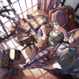 Konachan.com---200458-2girls-book-boots-drink-fujita-condor-glasses-kantai-collection-short-hair-tatsuta-kancolle-tenryuu-kancolle-thighhighs-wink13dc9319c3427d81dc9fa3d8d9b1bbd2