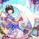 Konachan.com---200522-black-hair-blush-bow-building-flowers-japanese-clothes-kimono-mansu-original-rainbow-red-eyes-short-hair-signed-umbrellaa1ea6ff56877cbe2b23b4d24205d70b5