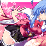 Konachan.com---200735-blue-eyes-blue-hair-blush-bow-breasts-long-hair-mahou-shoujo-taisen-minase-yana-sakurame-skirt-thighhighs64b53b86a5d7a8ef289ae8dcc0b04c98