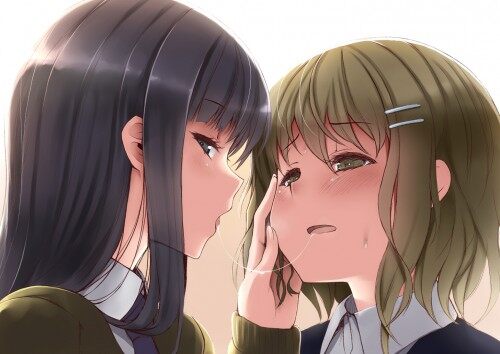 Konachan.com---200982-black-hair-blush-close-gradient-green-hair-kamata-yuuya-kiss-long-hair-original-short-hair-tie-yuri17ff5b7b099706d0f2f2de682014a7cd.jpg