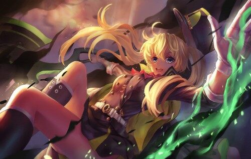 Konachan.com---200994-blonde-hair-blue-eyes-boots-codec007-gloves-hat-long-hair-magic-owari-no-seraph-sanguu-mitsuba-skirt-uniform-weapon048bf611f1c0b8f9fe40d782d6fe61bb.jpg