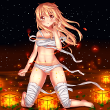 Konachan.com---201137-bandage-barefoot-blonde-hair-fast-runner-2024-long-hair-navel-night-original-petals-red-eyes-tiffy149839cadc7a642cda84ba5b2d43cd26