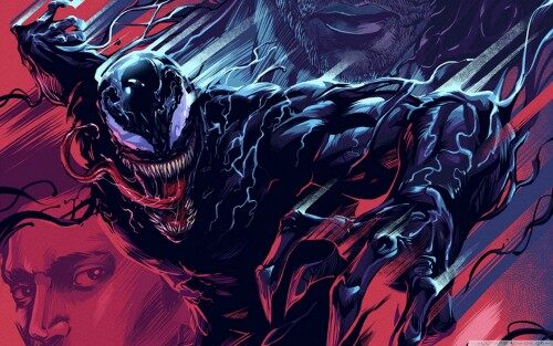 venom artwork comics wallpaper 2560x1600