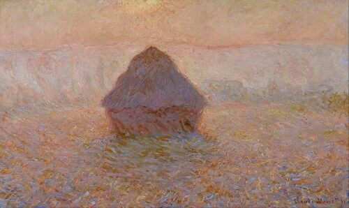 1920px Claude Monet Grainstack, Sun in the Mist Google Art Project
