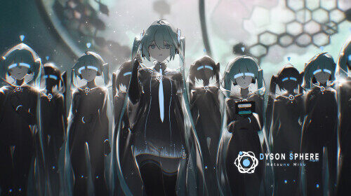87953394 p3DysonSphere Program初音ミク,科幻,VOCALOID,VOCALOID1000users入り,空間,初音未来,science fiction,VOCALOID 