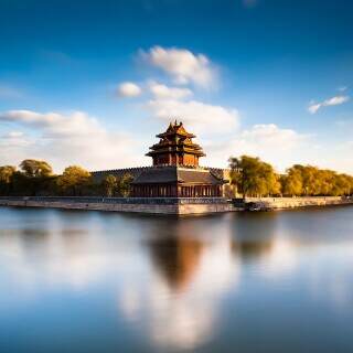 Beijing-Forbidden-City-Moat