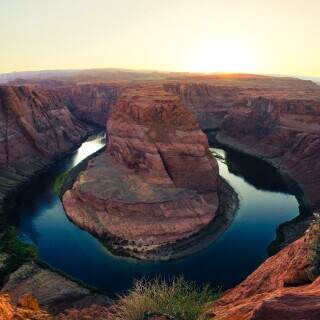 horseshoebendatsunset