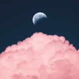 pink-clouds-moon-shiny-space-38265